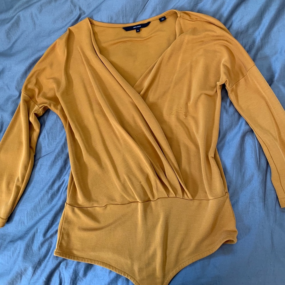 Orange bodysuit